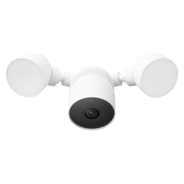 Google Nest Cam (1920 x 1080 Pixels), Netzwerkkamera, Schwarz, Weiss