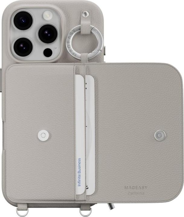 Produktbild MagEasy Pouch M Hülle (Apple iPhone 16 Pro)