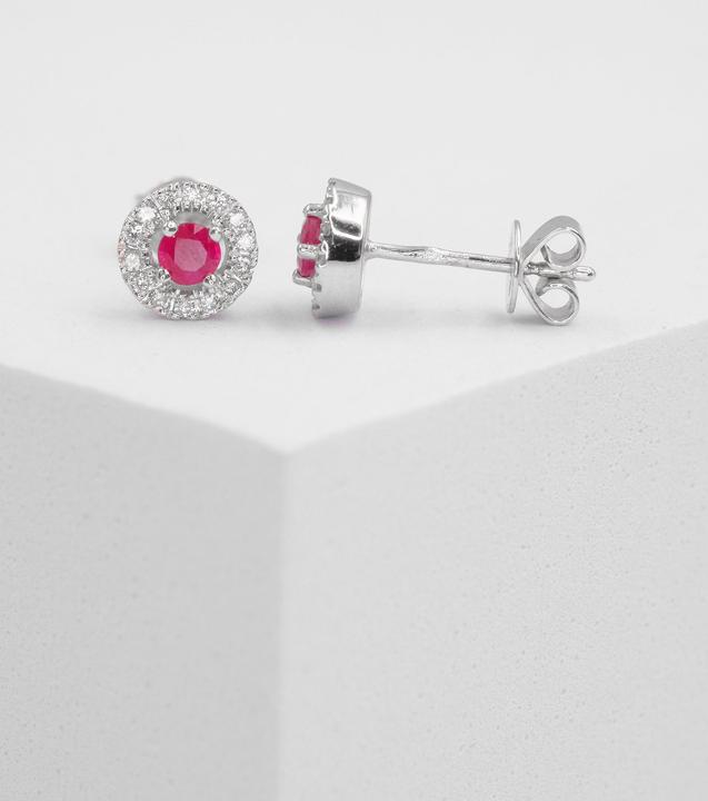 Actual product image Muau Stud earrings (750/18 K Gold)