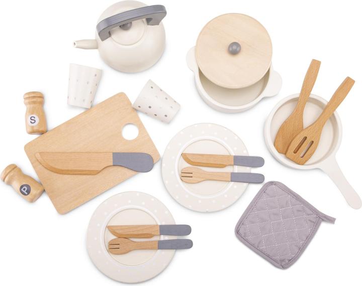 New Classic Toys Wooden crockery