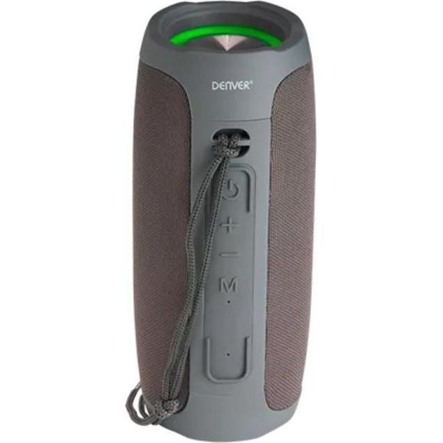 Thumbnail - Denver BTV-220GREY Tragbarer Lautsprecher Tragbarer Stereo-Lautsprecher Braun 8 W (2.50 h, Batteriebetrieb), Bluetooth L...