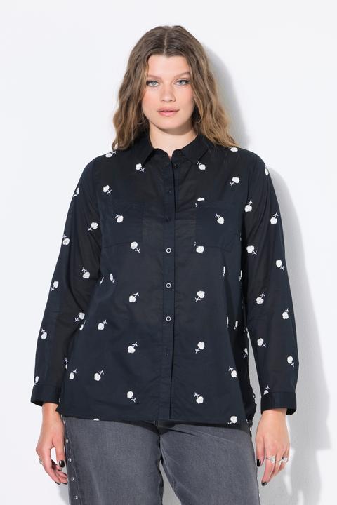 Immagine prodotto Studio Untold Camicia dal taglio squadrato con ricami floreali (58, 60)