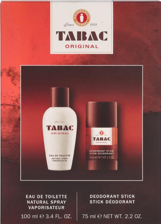 Immagine prodotto Tabac Set originale Eau de Toilette 100ml + Deo Stick 75ml (Set di profumi)