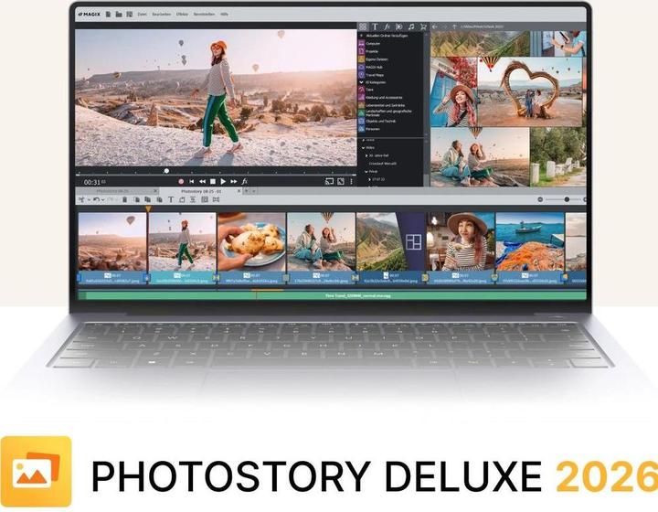 Actual product image Magix Photostory deluxe 2026 (1 User, 1 Devices/Users, unlimited)