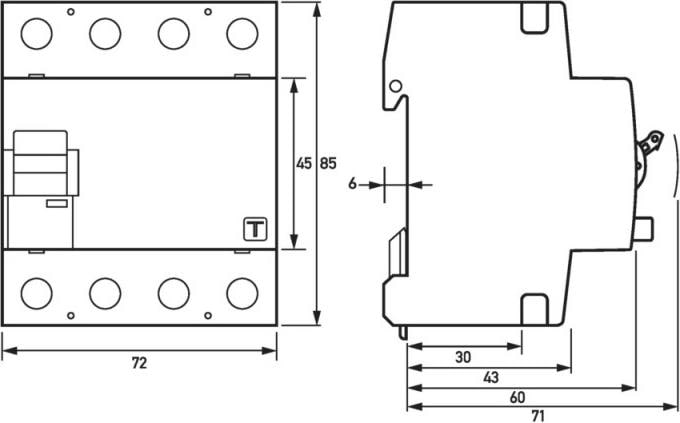 Productafbeelding Doepke Aardlekschakelaar DFS4 040-4/0.03B SKR 4014712152731