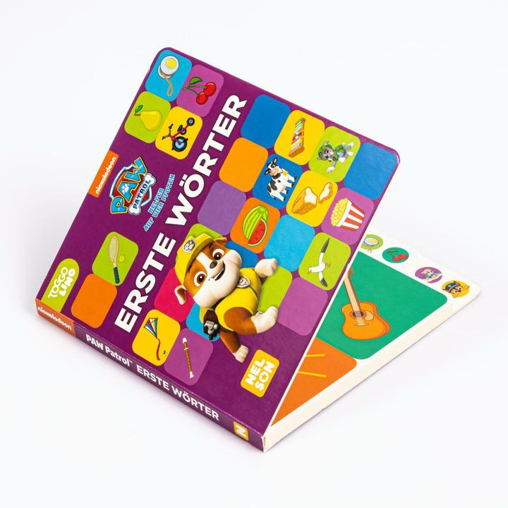 Actual product image PAW Patrol learning book: First words (German)