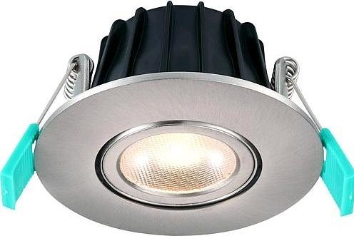 Produktbild Sylvania LED Einbaustrahler IP65 5,4W DIMCCT, chrom geb 230V, Abstr. 38, dimmbar, schw (550 lm)