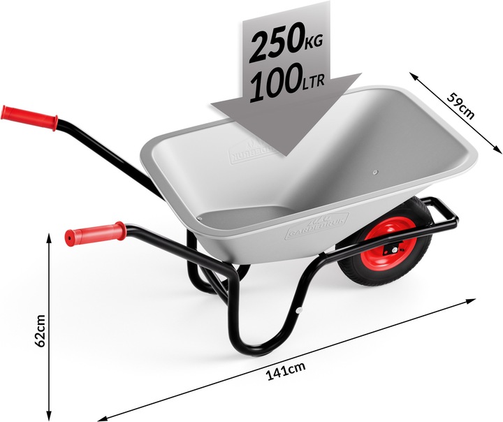 Actual product image Gardebruk wheelbarrow