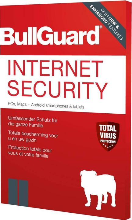 BullGuard Internet Security 2020 (3 User, 12 Monate)