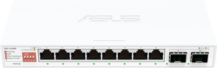 Produktbild ASUS QG-U1080 8-Port 2.5G + 2-Port 10G SFP+ Switch