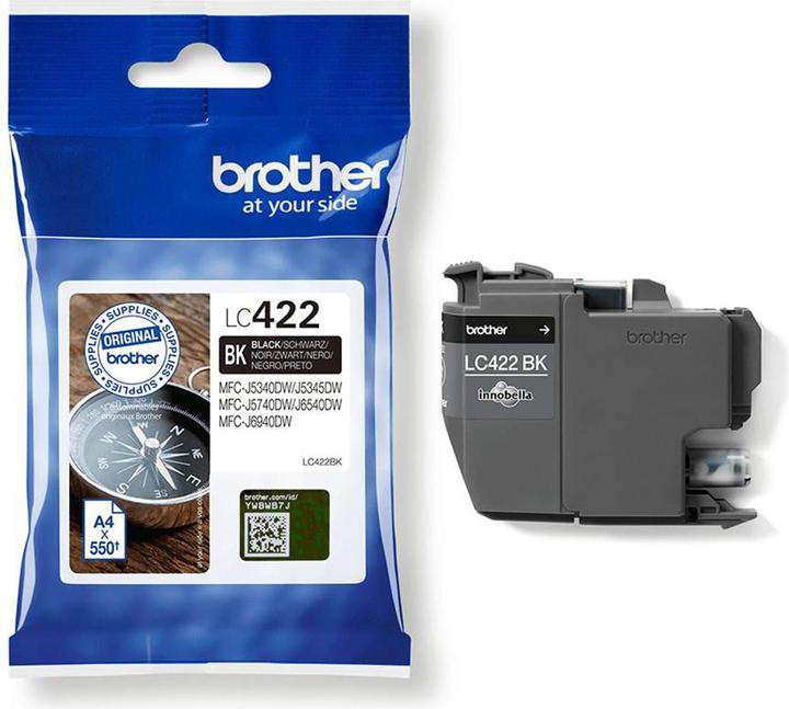 Actual product image Brother LC422BK (FC)