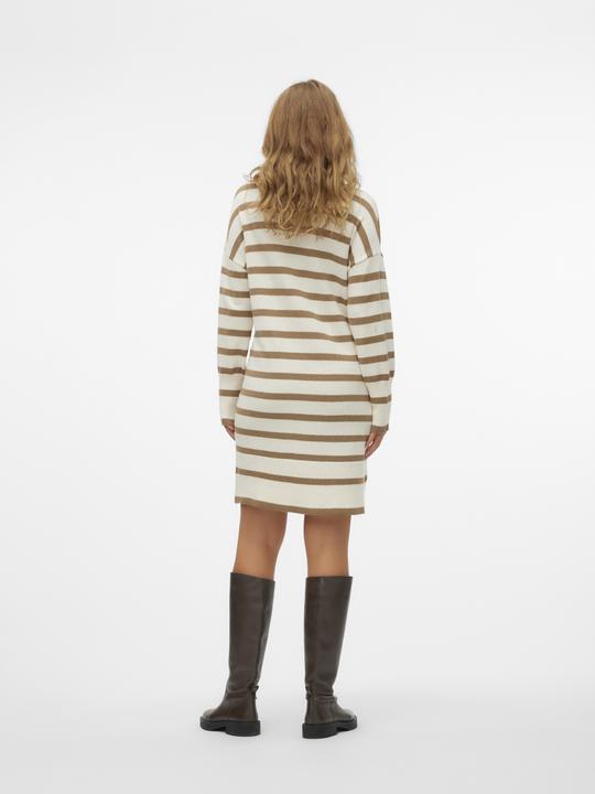 Immagine prodotto Mamalicious Vestibilità regolare Collo alto Polsini a coste Maniche raglan Abito corto Abito in maglia (L)