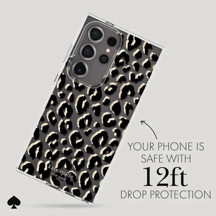 Produktbild Kate Spade Schutzhülle – Samsung Galaxy S24 Ultra Hülle (City Leopard) (Samsung Galaxy S24)
