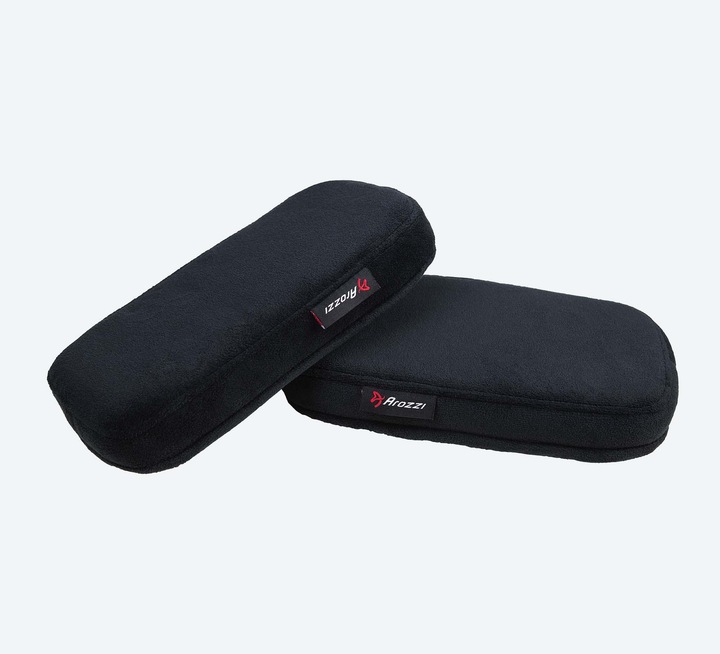 Actual product image Arozzi Memory Foam Armrest Pads