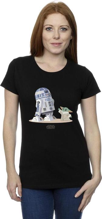 Produktbild Star Wars The Mandalorian R2D2 And Grogu TShirt (S)