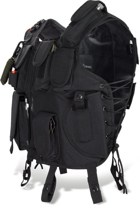 Actual product image Black Snake Costume with waistcoat and cap (M, L)