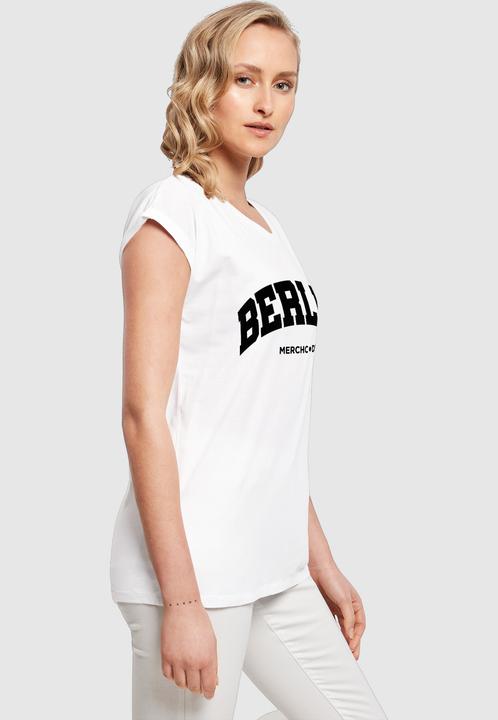 Produktbild Merchcode Ladies Berlin Wording - T-Shirt - 112975 (XL)