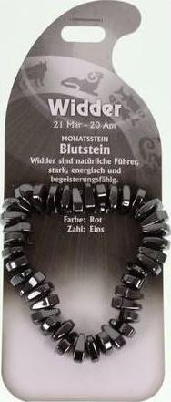 Immagine prodotto Roost Ariete G237 Bracciale in pietra del sangue (Bloodstone)