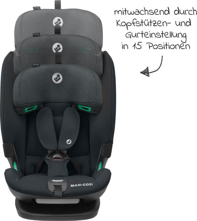 Immagine prodotto Maxi-Cosi Titan Plus i-Size Authentic Graphite (Seggiolino per bambini, ECE R129/i-Size Standard)