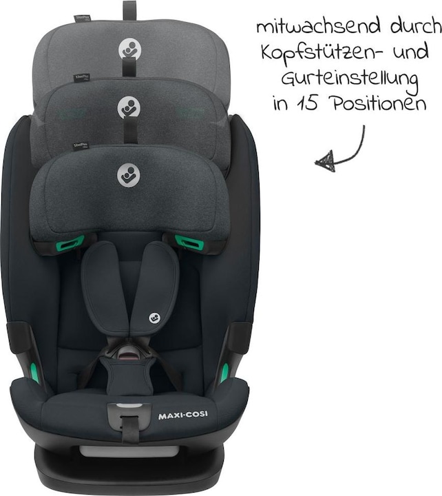 Immagine prodotto Maxi-Cosi Titan Plus i-Size Authentic Graphite (Seggiolino per bambini, ECE R129/i-Size Standard)