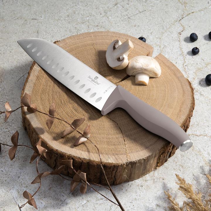 Image du produit BerlingerHaus Set de couteaux design, aiguisés à la main, 6 pièces, taupe (20 cm)