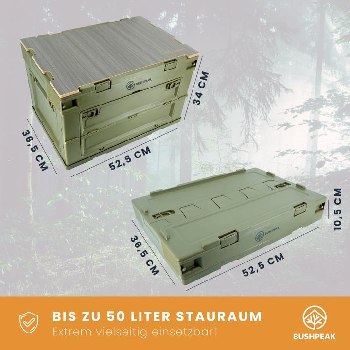 Image du produit Army Shop Boîte de rangement pliable - Flexbox 50L (50 l)