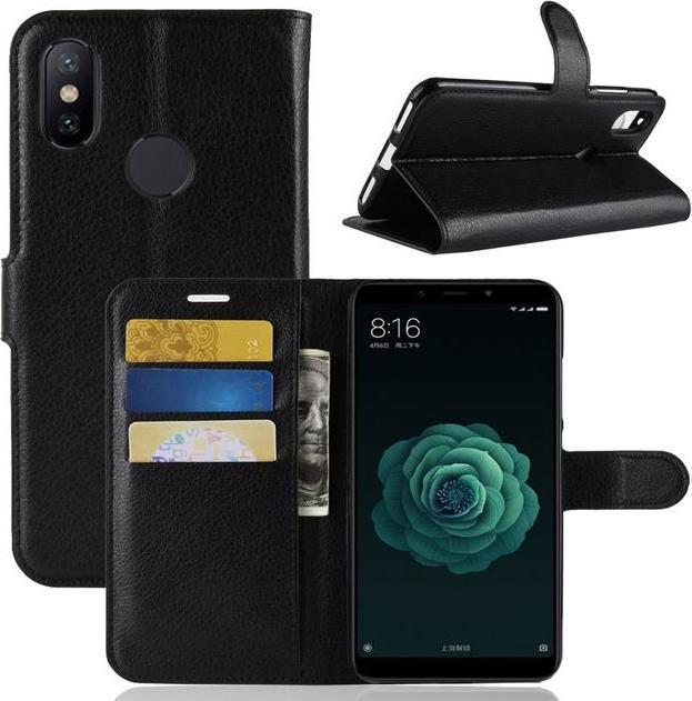Image du produit MU Classic Série de couvertures de livres en cuir litchi (Xiaomi Mi A2 Lite ?)