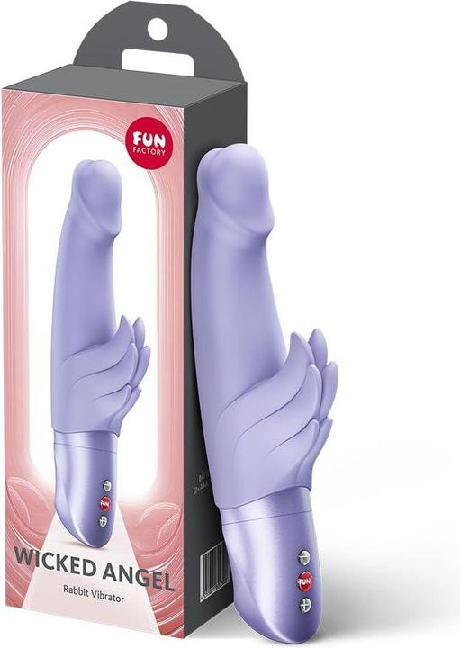 Actual product image Fun Factory - Wicked Angel Rabbit Vibrator Lila