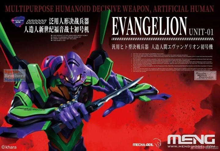 Immagine prodotto Meng-Model Arma Decisiva Umanoide Multiuso, Evangelion Umano Artificiale Unit-01
