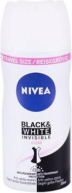 Produktbild NIVEA Invisible For Black & White Clear (Spray, 100 ml)