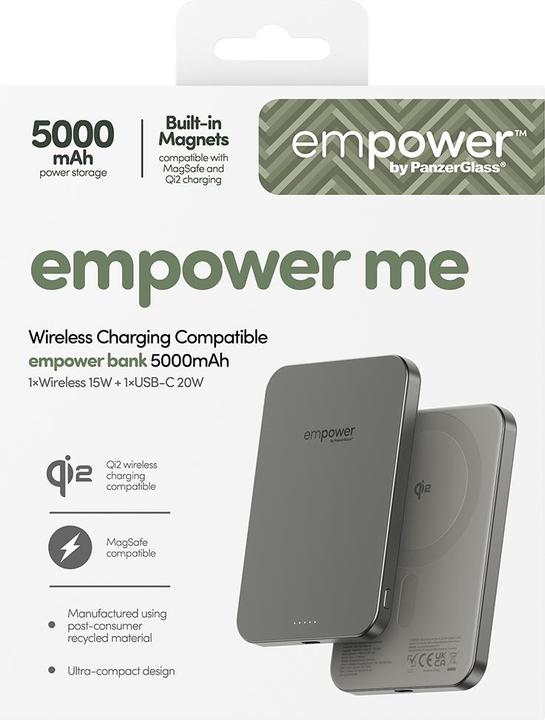 Actual product image PanzerGlass empower Bank (5000 mAh, 20 W, 18.50 Wh)