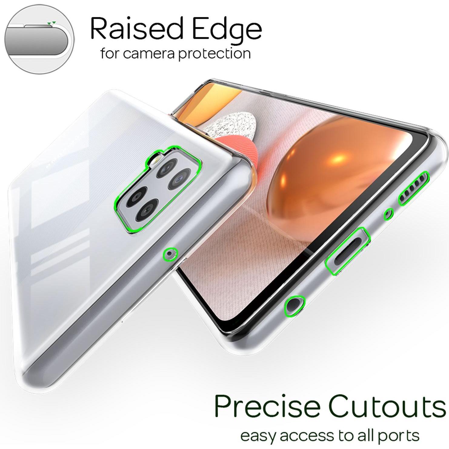 Thumbnail - Nalia Handyhülle (Samsung Galaxy A42 5G), Smartphone Hülle, Transparent