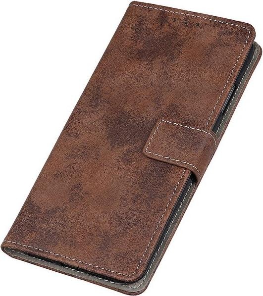 Actual product image MU Style Vintage Leather Bookcover Series (LG Velvet)