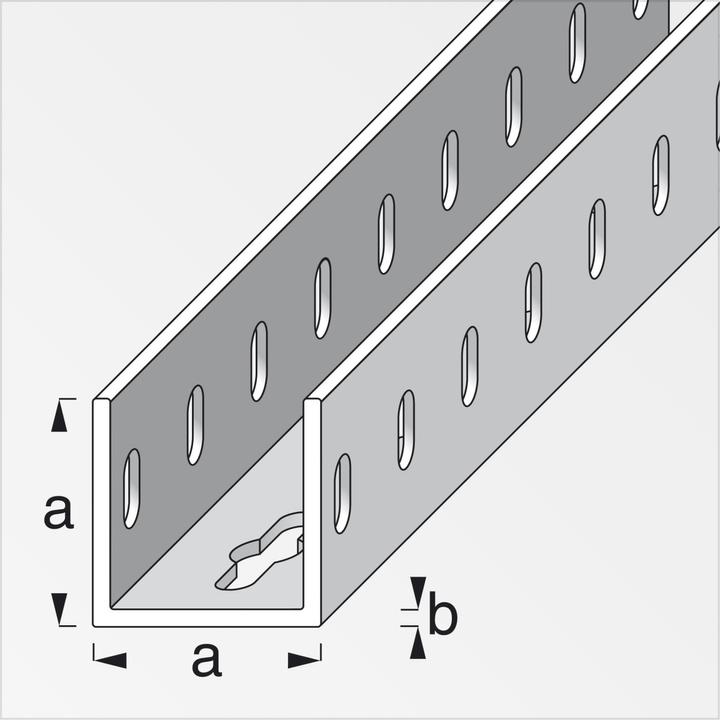 Actual product image Alfer U-profile