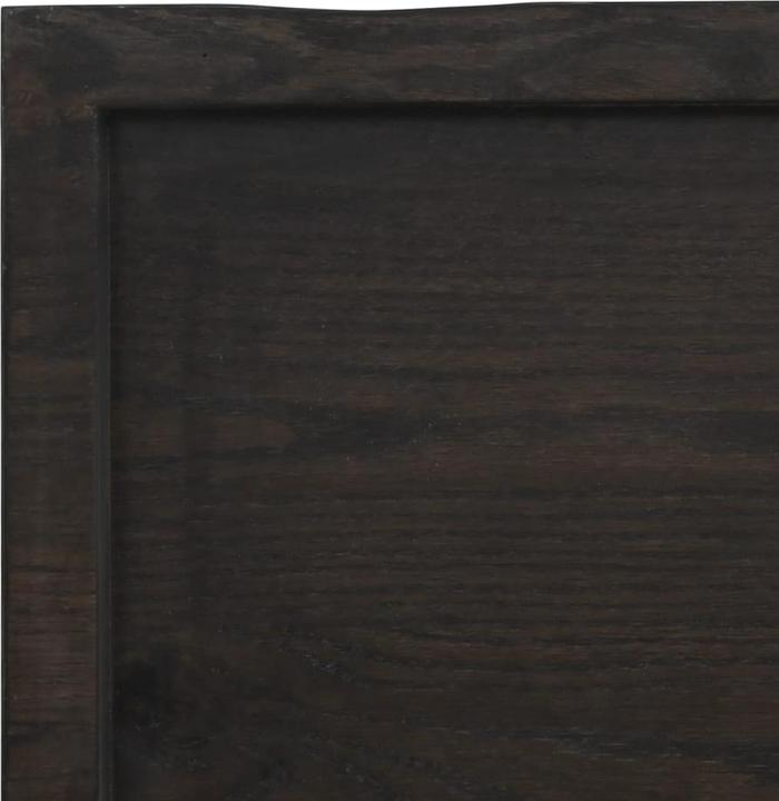 Immagine prodotto VidaXL Tischplatte 100x50x4 cm Massivholz Eiche Behandelt (100 x 50 x 4 cm)