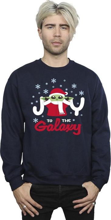 Image du produit Star Wars - Sweat THE MANDALORIAN JOY TO THE GALAXY - Homme (M)