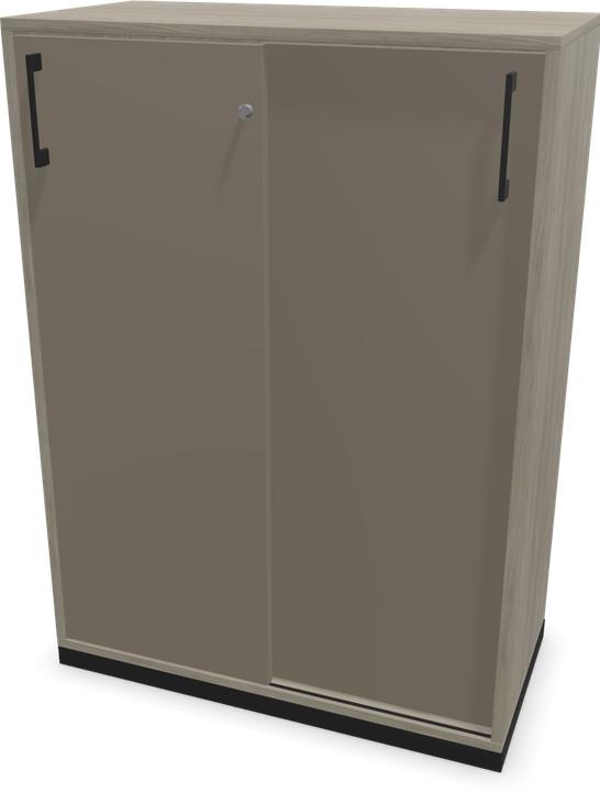 Cubanitgrau, Holzdekor grau mit Struktur, Schwarz