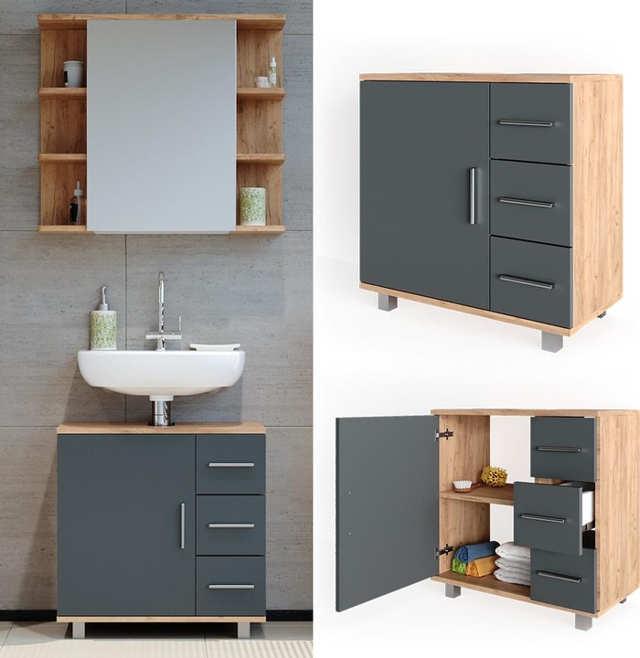 Image du produit Vicco Ilias (60 x 33 x 61 cm)