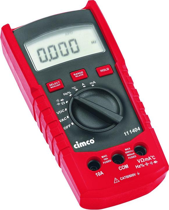 Produktbild Cimco Multimeter (CAT III)