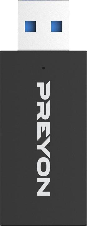 Actual product image Preyon Hurricane Fly Headphones Black (PHF40B) (Cable, Wireless)