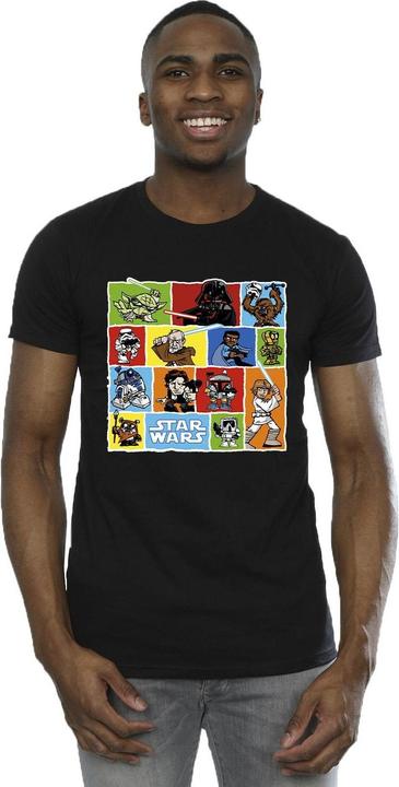 Produktbild Star Wars Comic Drawing Montage TShirt (3XL)