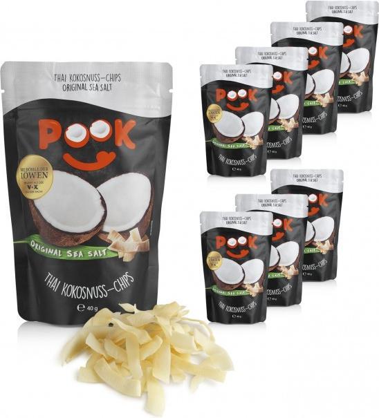Produktbild Pook Kokosnuss-Chips (40 g)