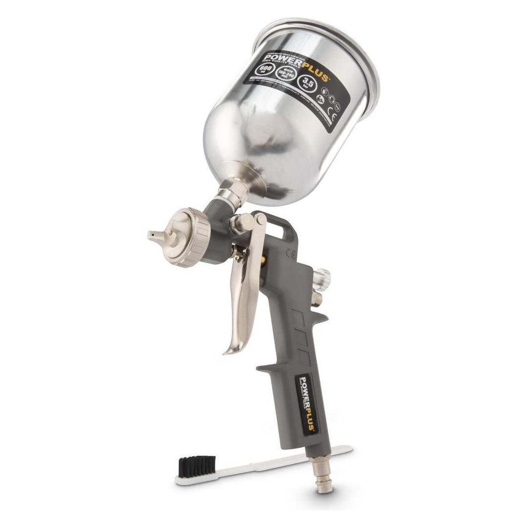 Powerplus, Persluchthulpstuk, Verfspuitpistool <226L/min 600ml