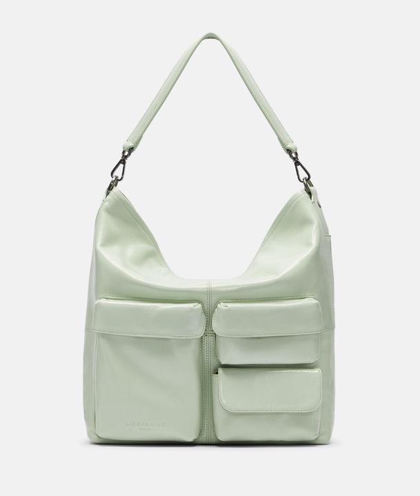 Actual product image Liebeskind Berlin Hobo Mittelgrosse Handtasche aus Leder mit glossy Finish