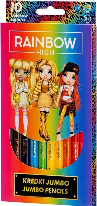 Produktbild Astra Jumbo-Bleistiftstifte 10 Farben Rainbow High (10x)