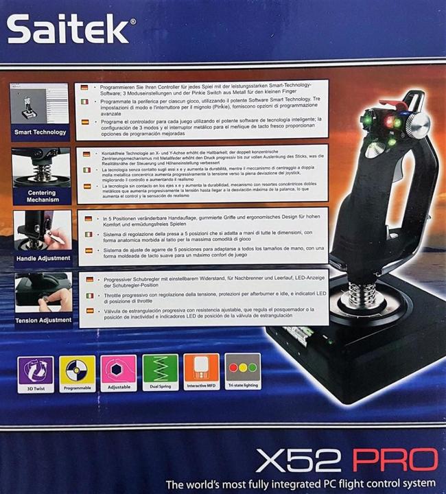 Actual product image Logitech G Saitek X52 Pro (PC)