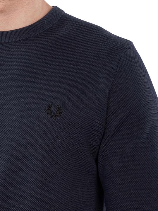 Actual product image Fred Perry Pullover Crew Neck Pique (S)