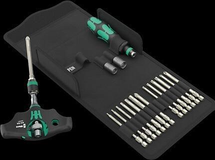 Immagine prodotto Wera Kraftform Kompakt 400 RA SHK Set 1 (Fessura croce Phillipps (PH), Chiave a brugola, Cacciavite a croce PZ)