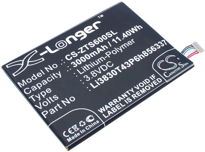 Produktbild NoName Battery for ZTE Blade S6 etc