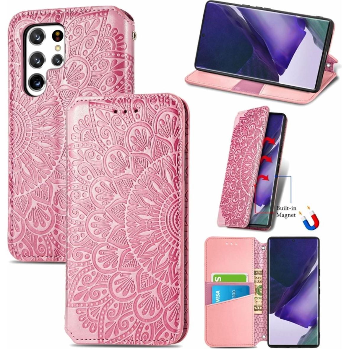 König Design Hülle Handy Schutz für Samsung Galaxy S22 Ultra 5G Case Cover Tasche Etuis Neu (Samsung Galaxy S22 Ultra), ...